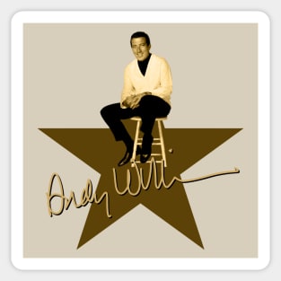 Andy Williams - Signature Sticker